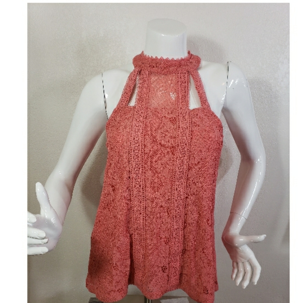 🍑cable & gauge halter top🍑